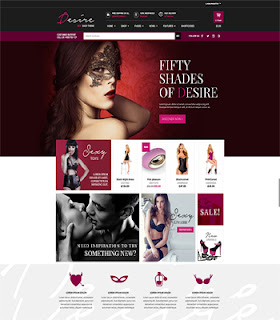 Desire Sexy Shop - WooCommerce Theme