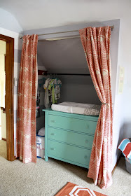 closet changing table