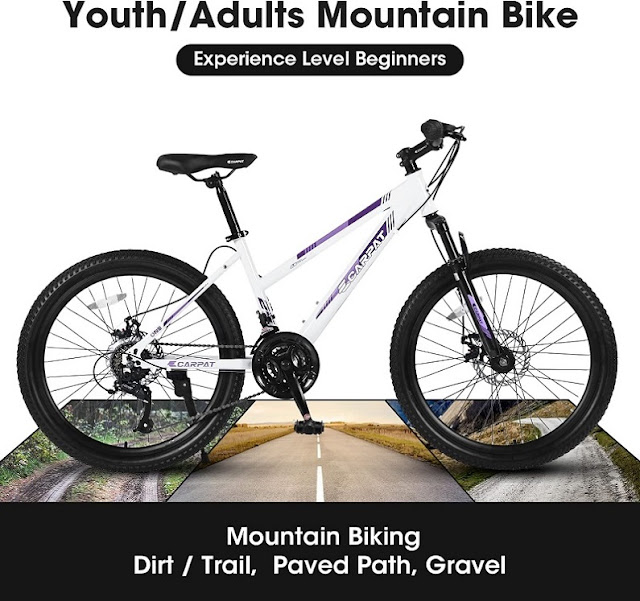 The CARPART Aluminum Hardtail MTB Mountain Bike Your Ticket to Trail Excitement
