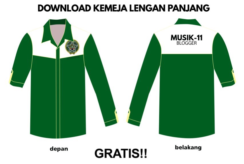 Download Free Download Desain Kemeja Polosan Psd Bisa Diedit Musik 11