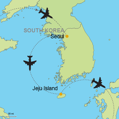 Antara Tempat Aktiviti Menarik Pulau  Jeju Korea  