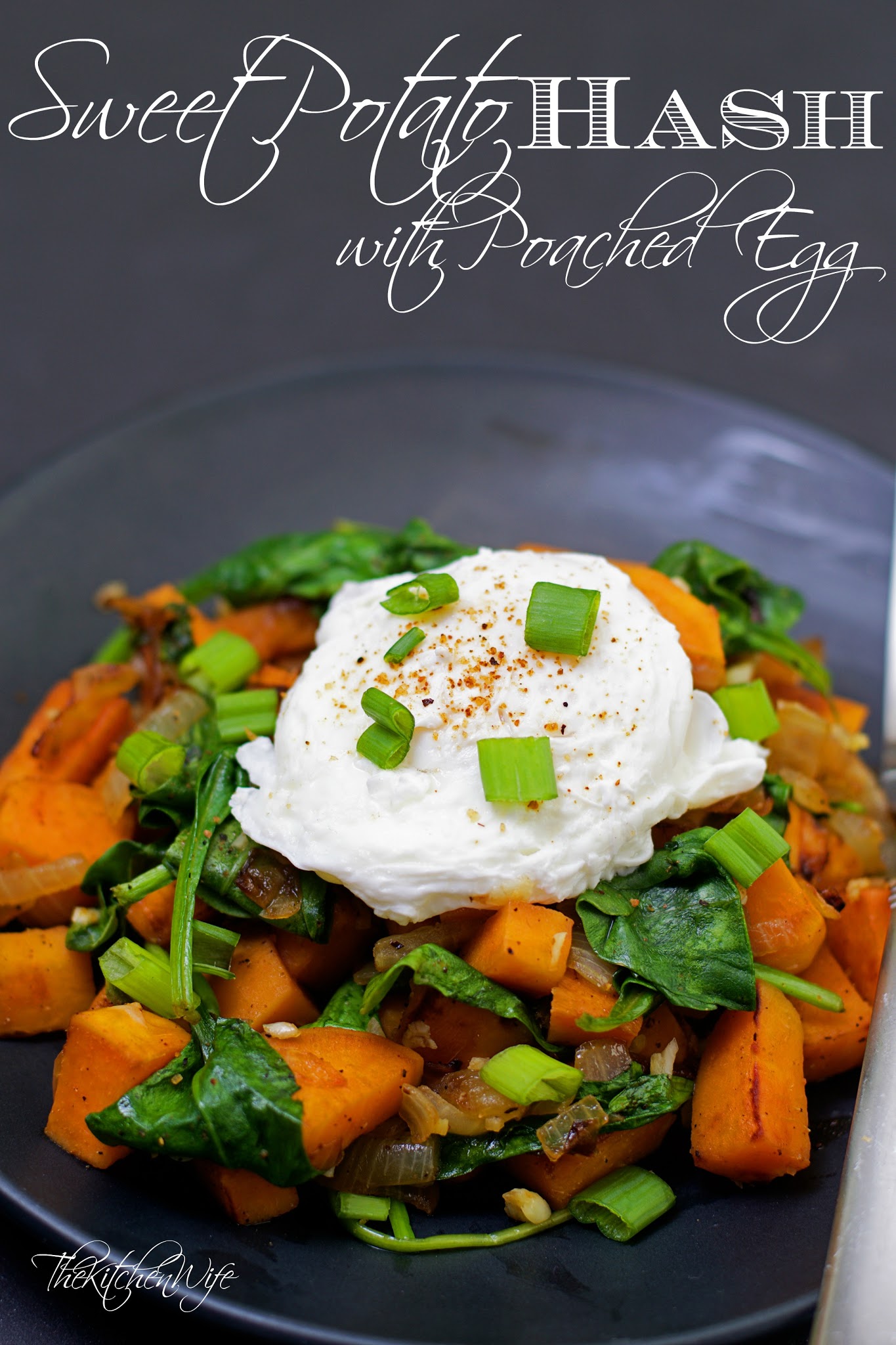 Sweet Potato Hash with Poached Egg Recipe