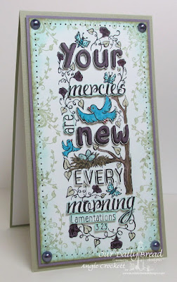 ODBD Your Mercies, ODBD Belles Vignes, Card Designer Angie Crockett