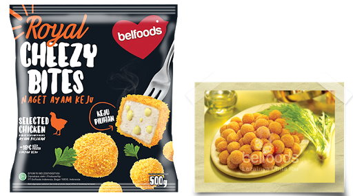 Belfoods Royal Cheezy Bites