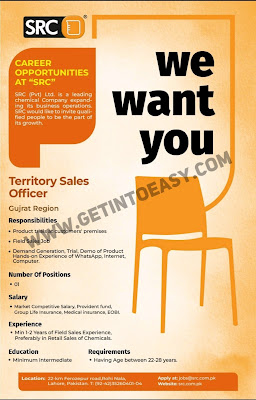 SRC (Pvt) Ltd Jobs 2024 For Executive, Manager & Sales Officer Positions Latest