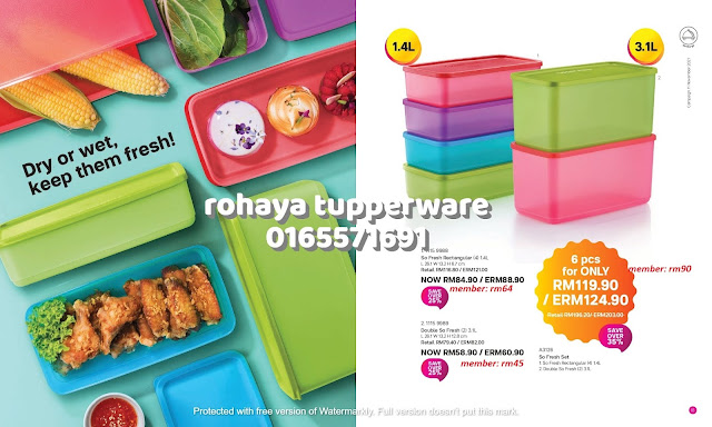 katalog tupperware terbaharu 2021, tupperware murah harga ahli