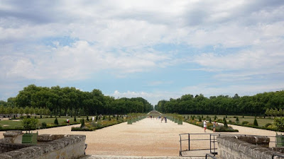 Jardines. Castillo de Chambord