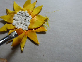 Stunning Sunflower pendant