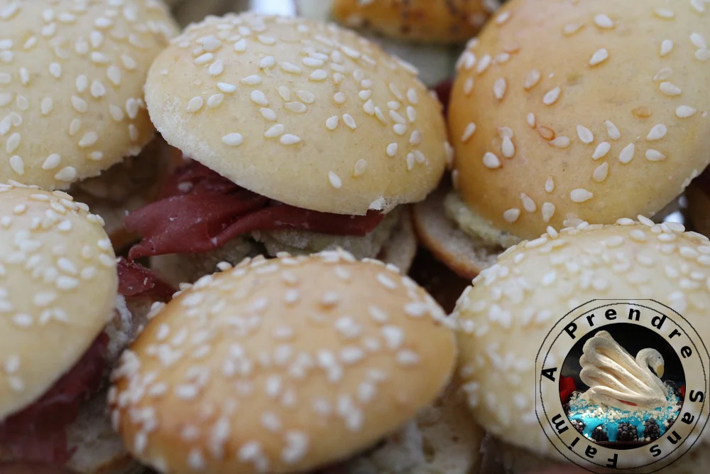 Mini burger bresaola légumes grillés