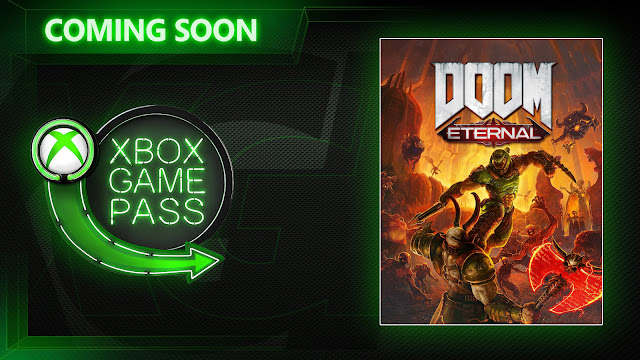 xbox game pass doom eternal game xb1 2020 id software bethesda softworks