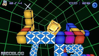 Cube 3D Puzzle Mayhem - PSP Game