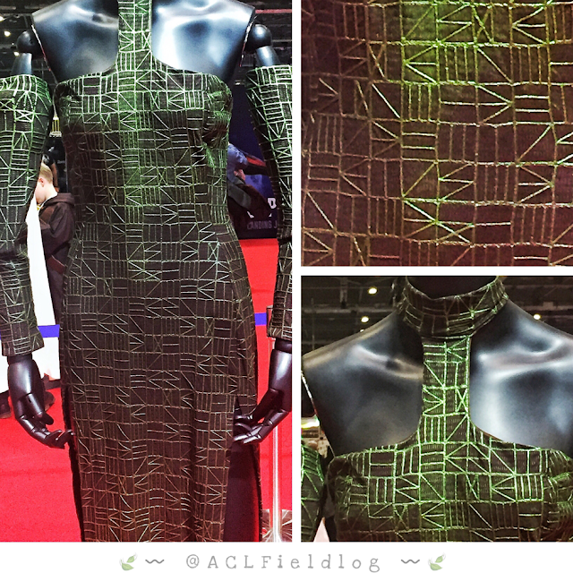 Textile Studies - Thor Ragnarok Costume Design Nakia - Casino Dress