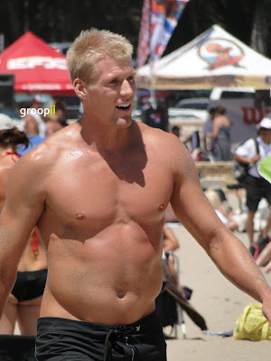 Ben Diggins Shirtless at the NVL Malibu 2011