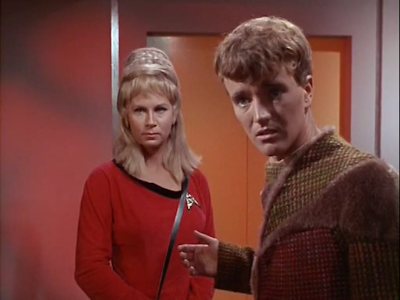 Charlie Evans (Robert Walker, Jr.) has an unrequited crush on Janice Rand - and the power to make that dangerous!