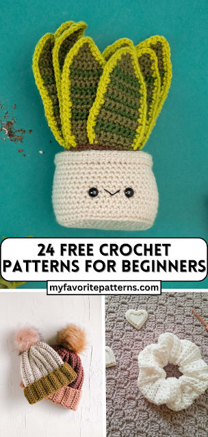 Amazing Amigurumi Houseplants, Free Crochet Patterns