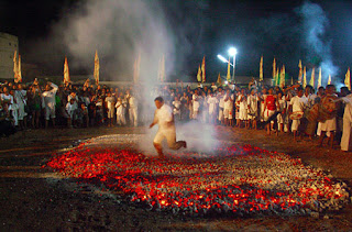 fire walking in phuket thailand