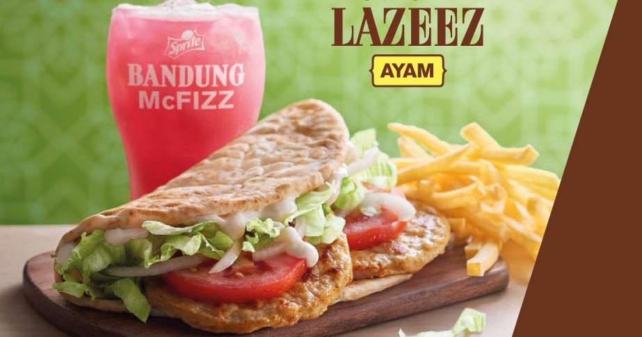 Harga Foldover Lazeez (Chicken) McDonalds - Senarai Harga 