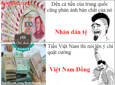 Những hình ảnh hài hước vui nhộn nhất, nhân dân tệ và việt nam đồng