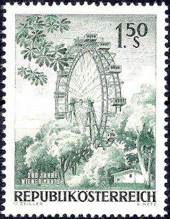 Austria 1966 Vienna Ferris Wheel