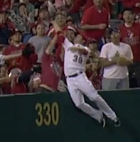 JB Shuck makes amazing catch