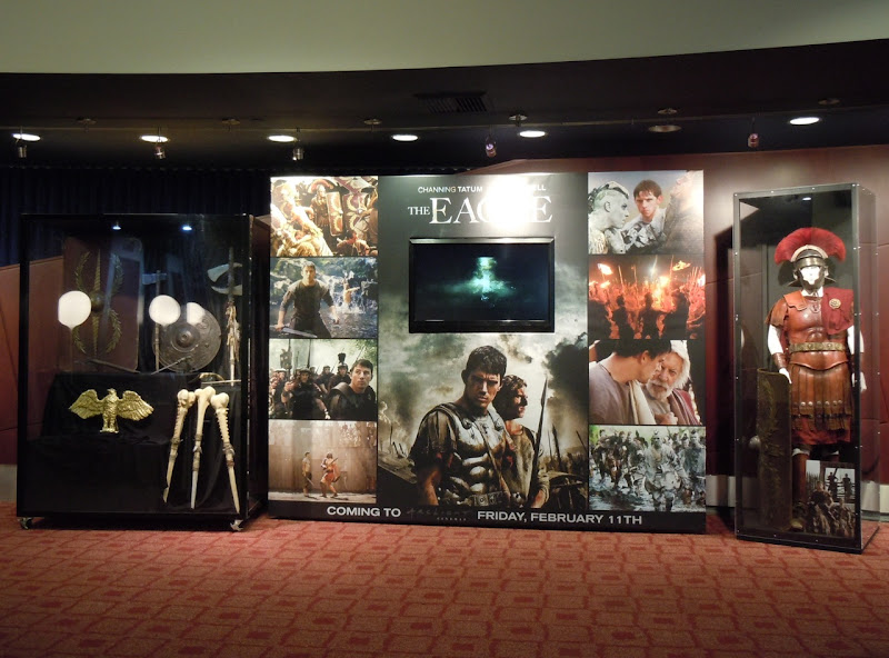The Eagle movie costume and props exhibit