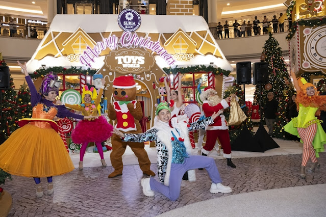 Gingerbread Christmas Village, Suria KLCC, Suria KLCC Christmas, Malaysia Shopping Mall Decor, Malaysia Shopping Mall Christmas Decor, Lifestyle