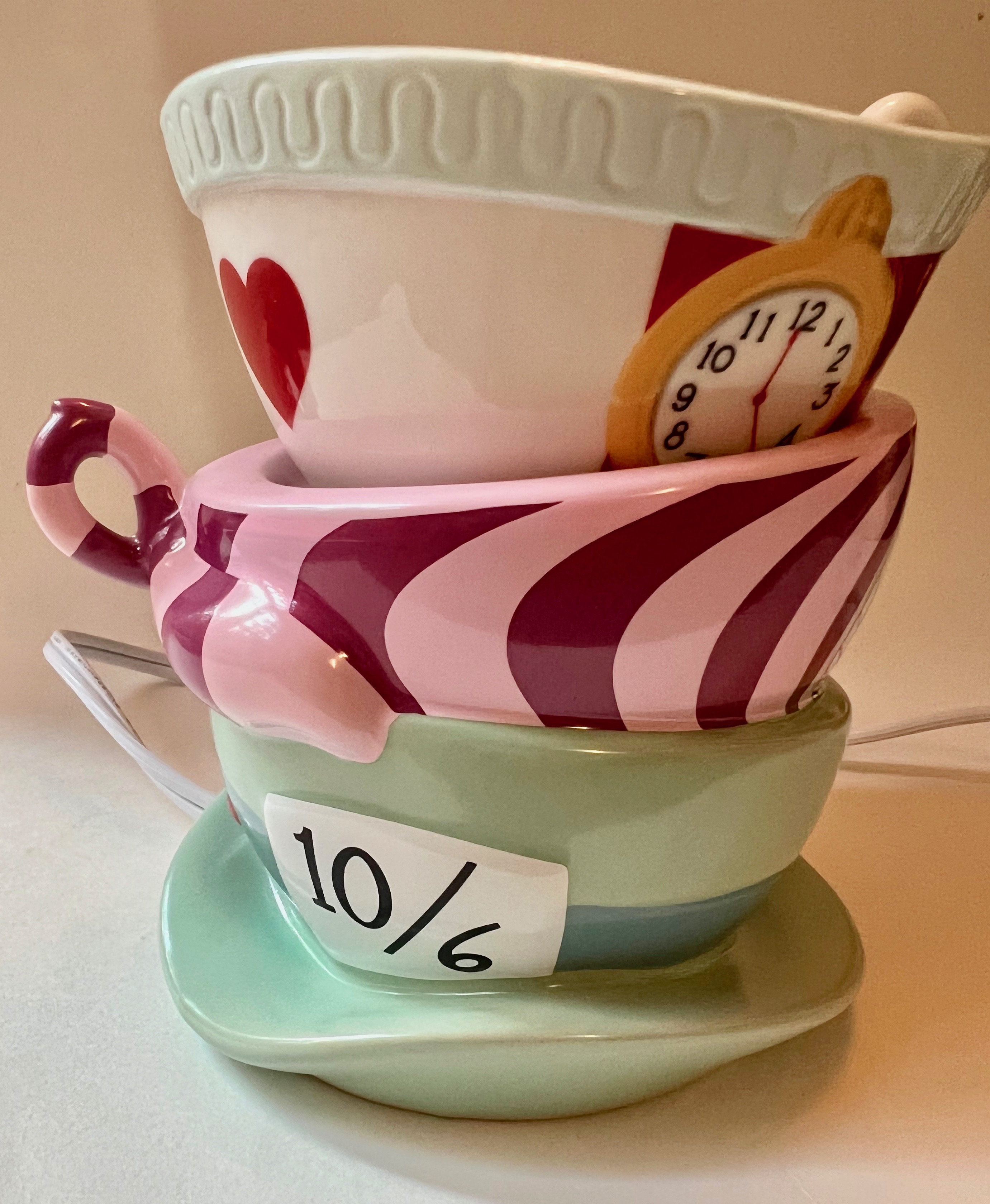 Alice In Wonderland Teacup Scentsy Warmer