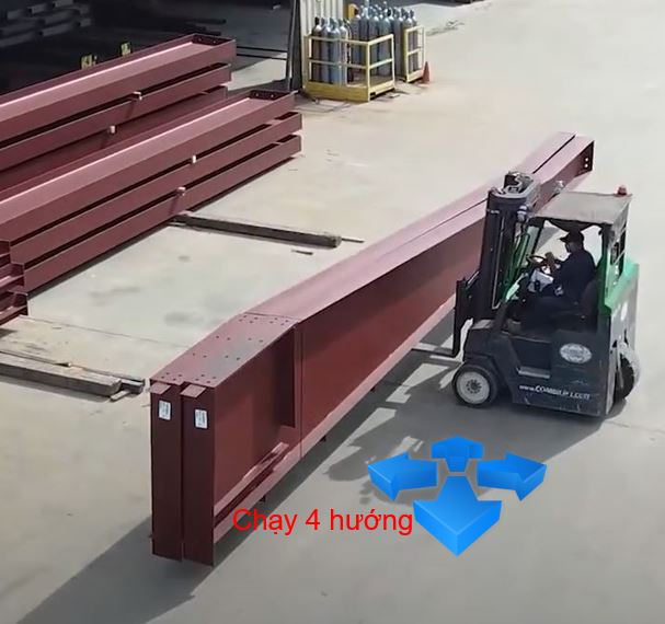 Xe nâng hàng dài chạy ngang Combi Lift
