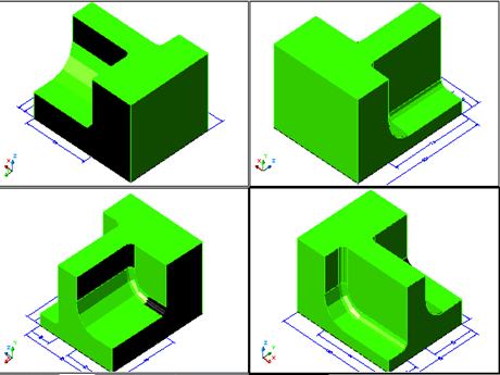 tutorial menggambar teknik 3D menggunakan AUTOCAD ~ Im 