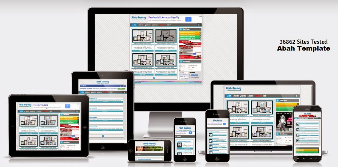 Template Responsive Abah Ganteng