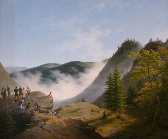 Henri Lebert - Caza en los Vosgos - 1828