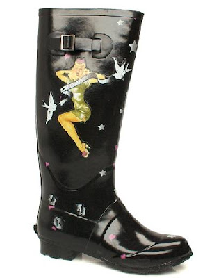 If you're a bit more rock n roll then I love these tattoo print wellies from 