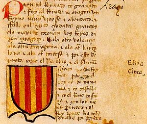 El Señal Real en el Libro del conocimiento (h. 1385)