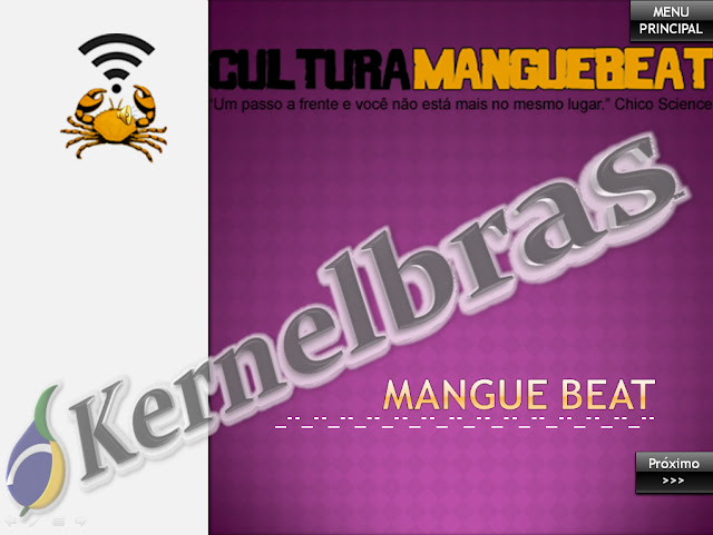 Imagem ilustrativa do Kernelbras MANGUE BEAT SlideShow