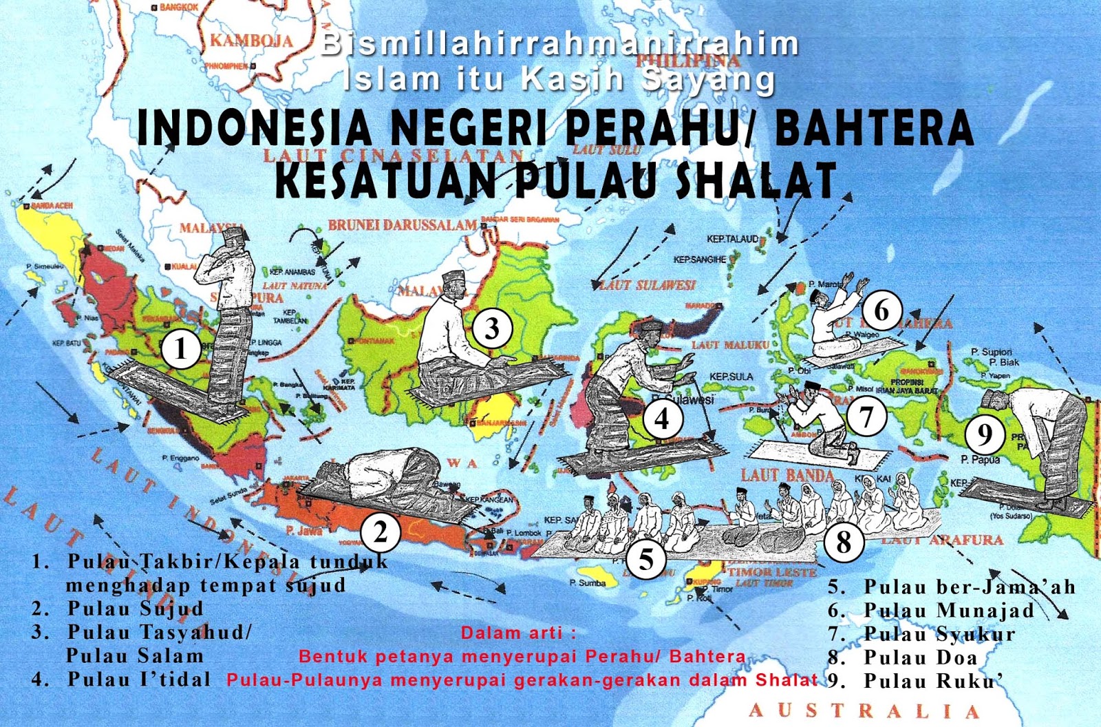 Bismillahirrahmanirrahim Indonesia Negeri Perahu 