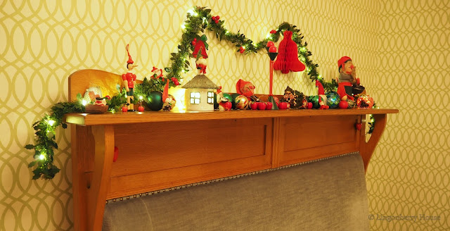 lingonberryhouse, joulu, christmas, decoration, sisustus, punainen, red, old things