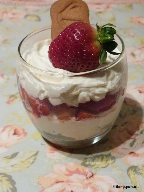 Trifle gourmand fraise speculoos