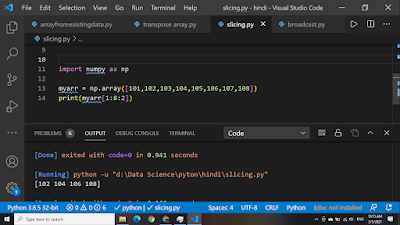 slice array