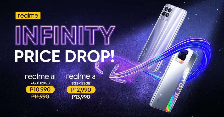 realme 8, 8i Price Drop