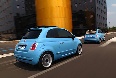 2011 Fiat 500 and 500C TwinAir perfect blue  photos