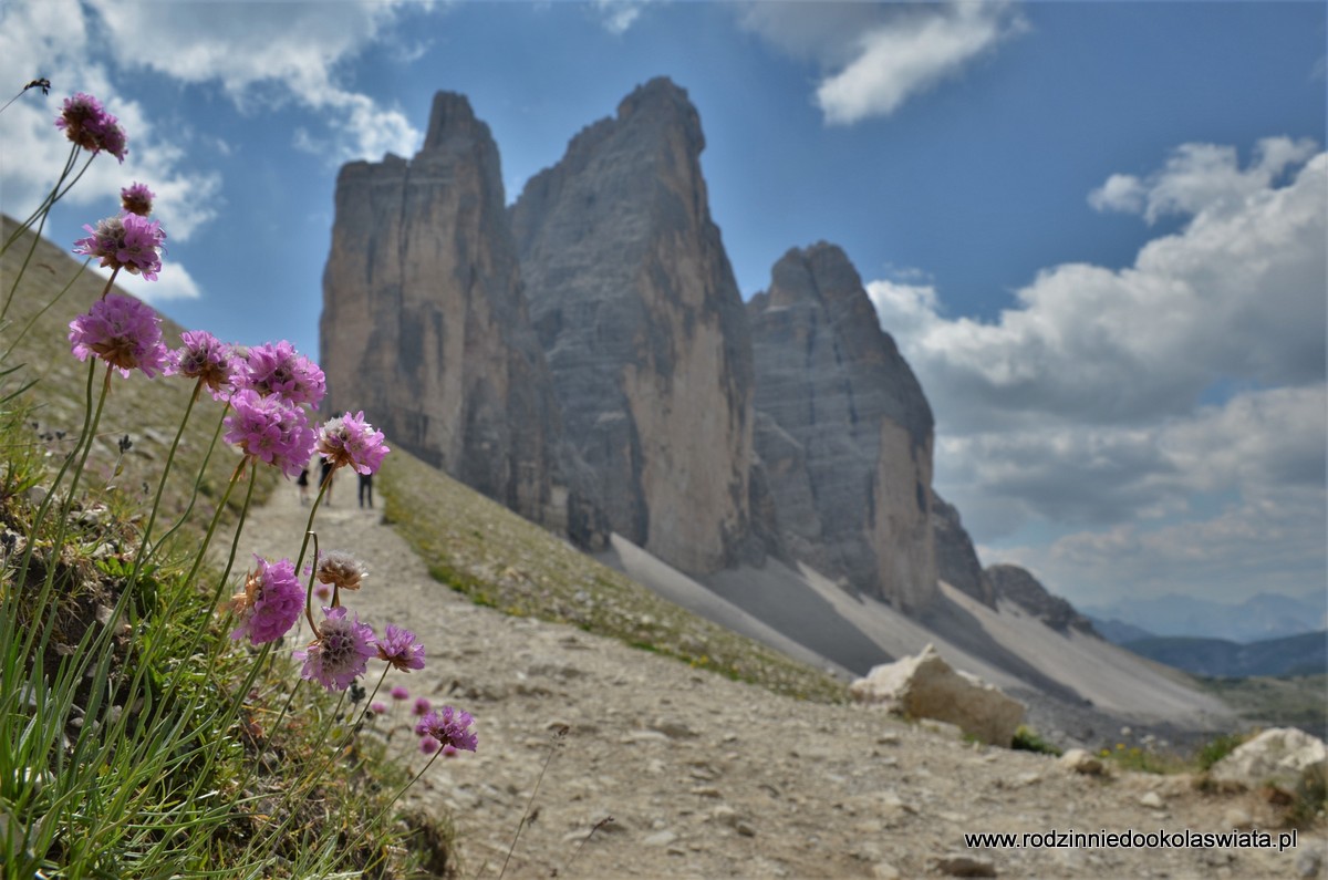 Tre Cime di Lavaredo z dziećmi