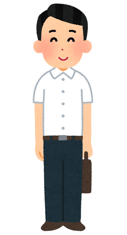 クールビズのイラスト 男性 かわいいフリー素材集 いらすとや