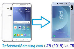 Samsung Galaxy J5 (2015) vs J5 Pro Harga dan Spesifikasi