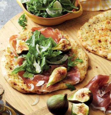 Prosciutto, Rocket and Fig Pizza