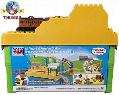 Creative Thomas and friends toy railway layout All Aboard at Knapford Station playset track design