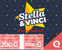 Logo Concorso QVC 2019 Stella&Vinci : in palio shopping card da 200€ e da 5000€