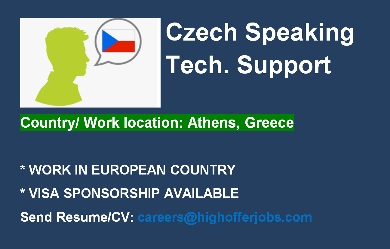 Technical Support Agent - German Speaking - Athens