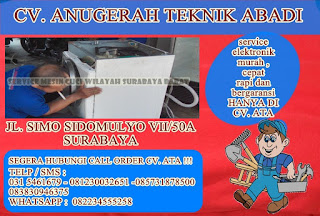 Service Mesin Cuci Wilayah Surabaya Barat 