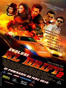 Poster Evolusi KL Drift 2