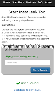 cara bobol ig orang lain